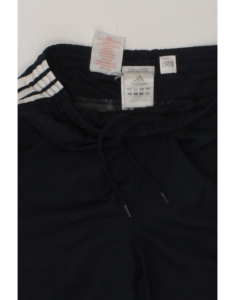 ADIDAS Boys Clima 365 Bermuda Sport Shorts 7-8 Years Navy Blue Polyester | Vintage Adidas | Thrift | Second-Hand Adidas | Used Clothing | Messina Hembry 