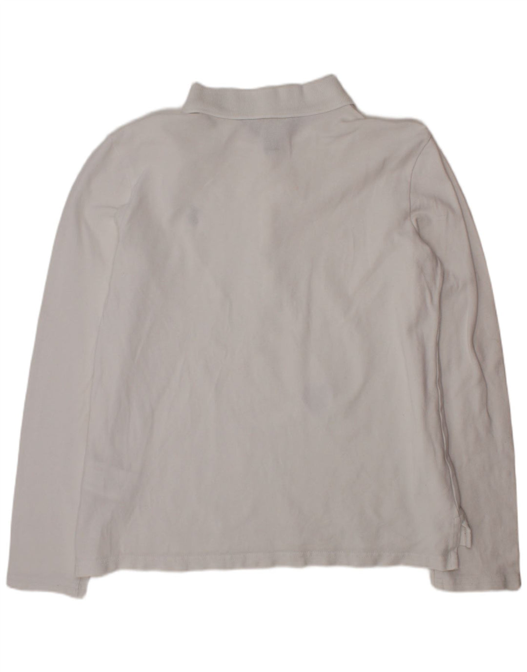 POLO RALPH LAUREN Girls Polo Shirt 12-13 Years Large White Cotton Heart
