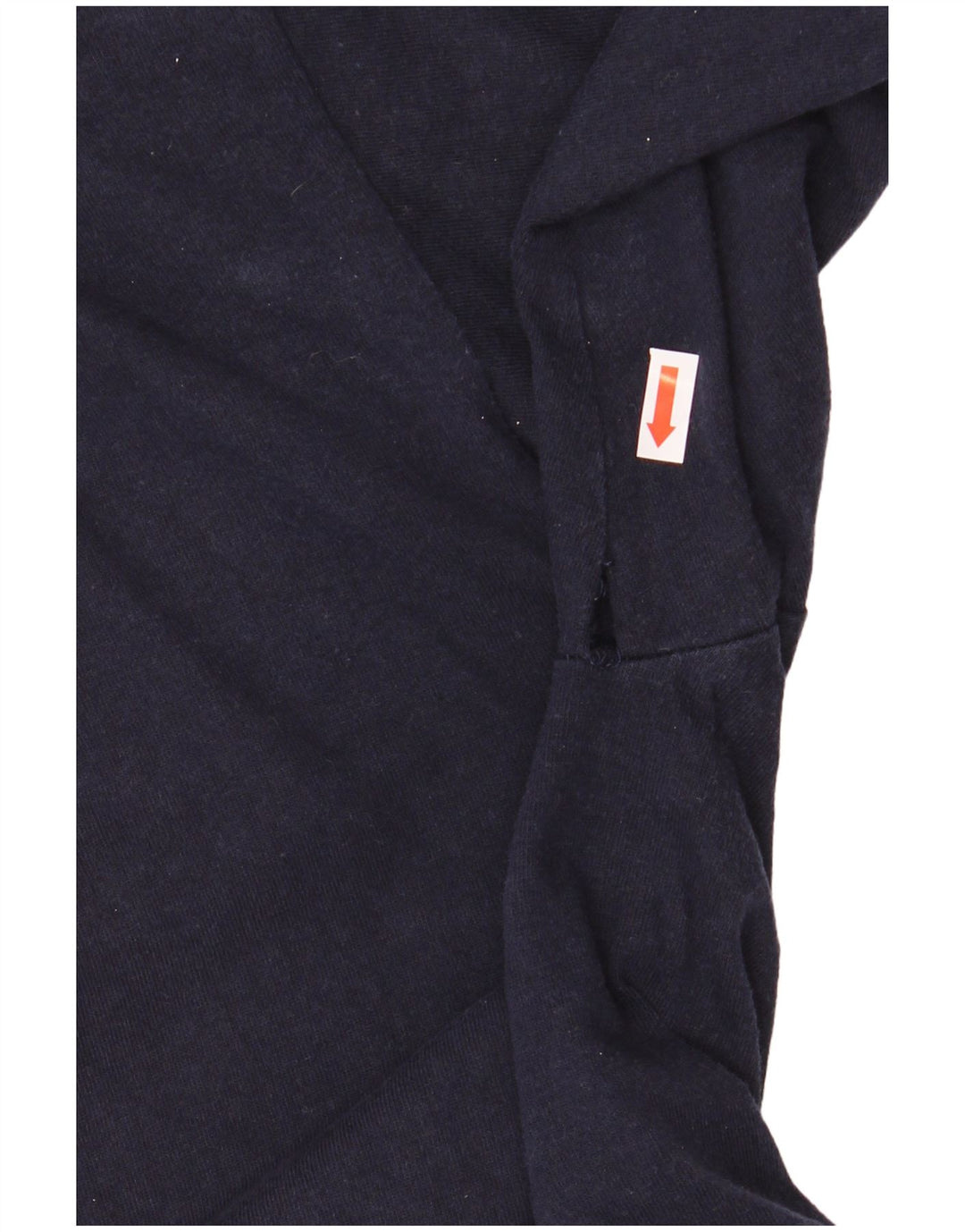 ASICS Mens T-Shirt Top XL Navy Blue Cotton