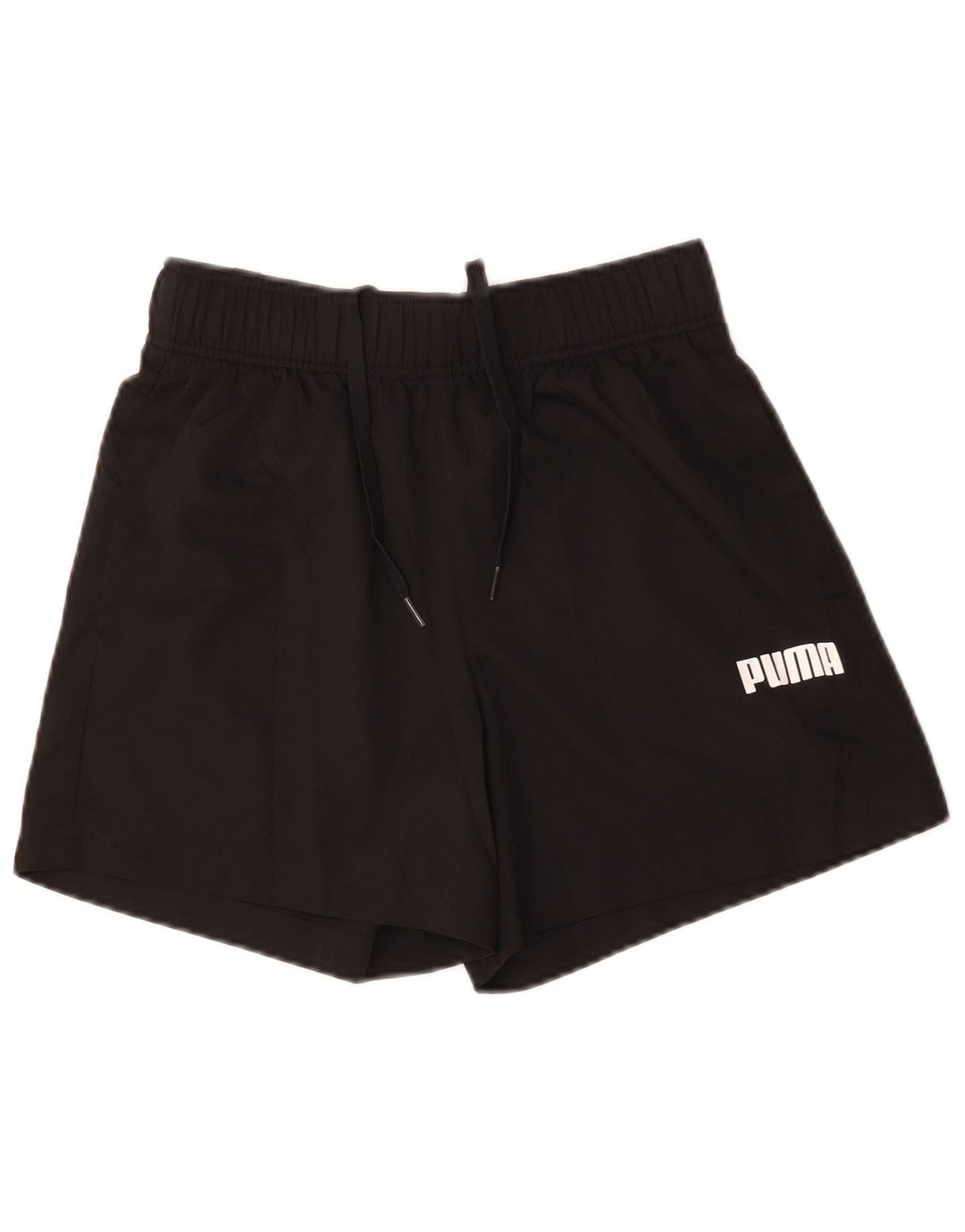 Puma Mens Graphic Sport Shorts Small Black Polyester
