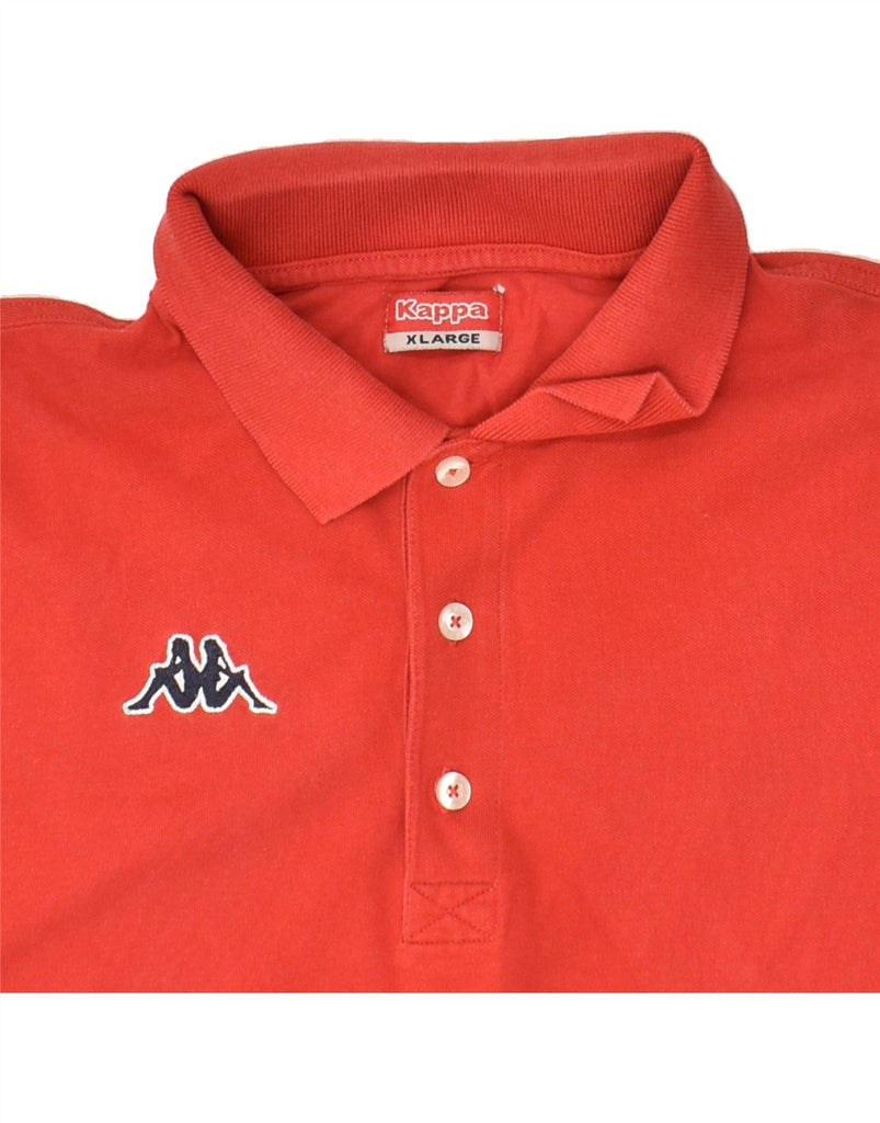 KAPPA Mens Polo Shirt XL Red | Vintage Kappa | Thrift | Second-Hand Kappa | Used Clothing | Messina Hembry 