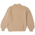 Vintage Womens Turtle Neck Jumper Sweater UK 14 Medium Off White