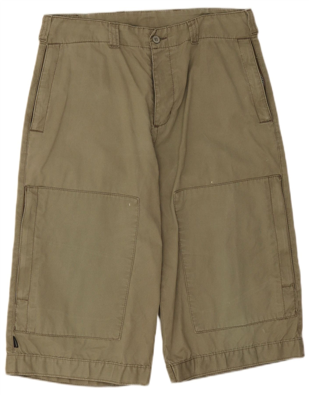 Dockers Womens Cargo Shorts W31 Medium Khaki Cotton