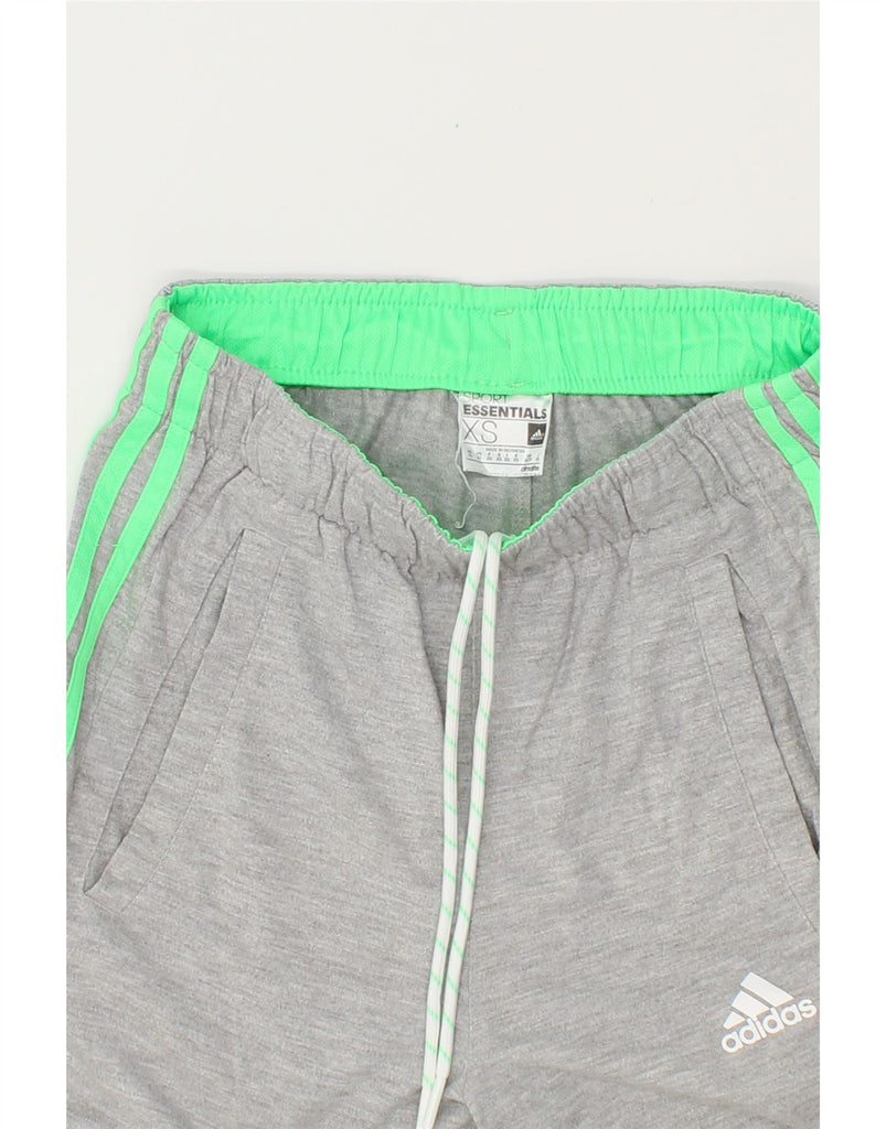 ADIDAS Mens Climalite Sport Shorts XS  Grey Cotton Vintage Adidas and Second-Hand Adidas from Messina Hembry 