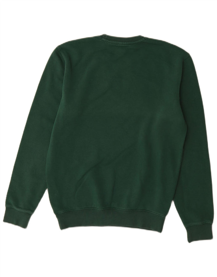 Champion Mens Regular Fit Sweatshirt Jumper Small Green Cotton