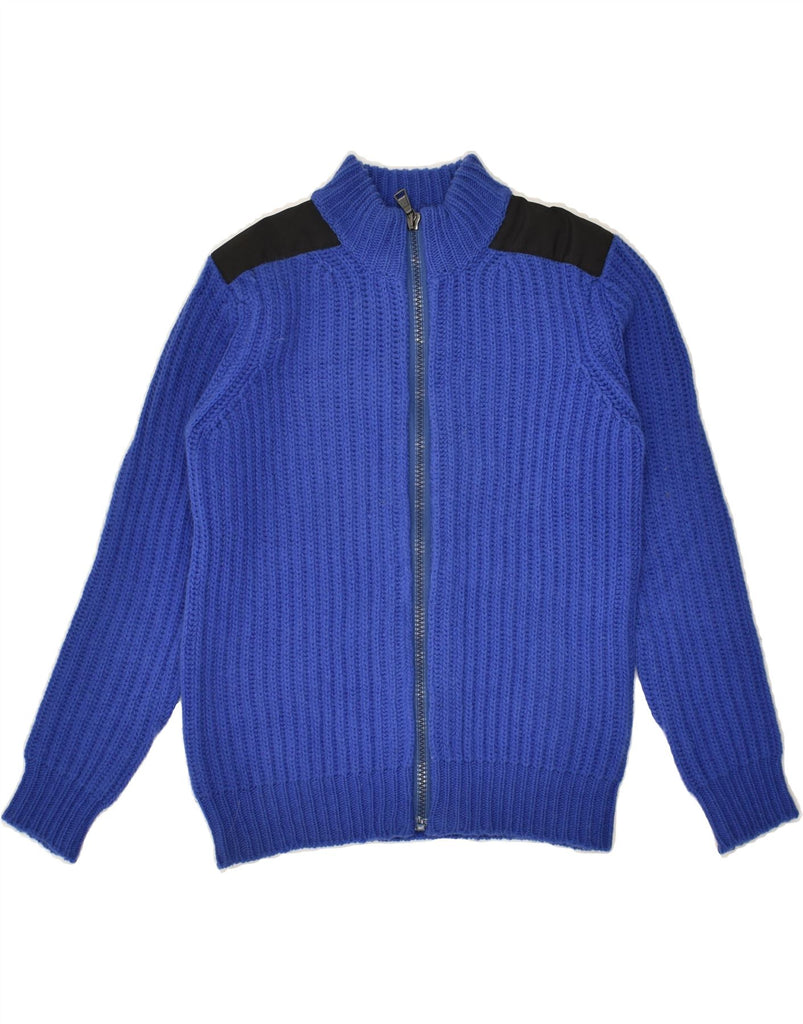 MONCLER Girls Cardigan Sweater 7-8 Years Blue | Vintage Moncler | Thrift | Second-Hand Moncler | Used Clothing | Messina Hembry 