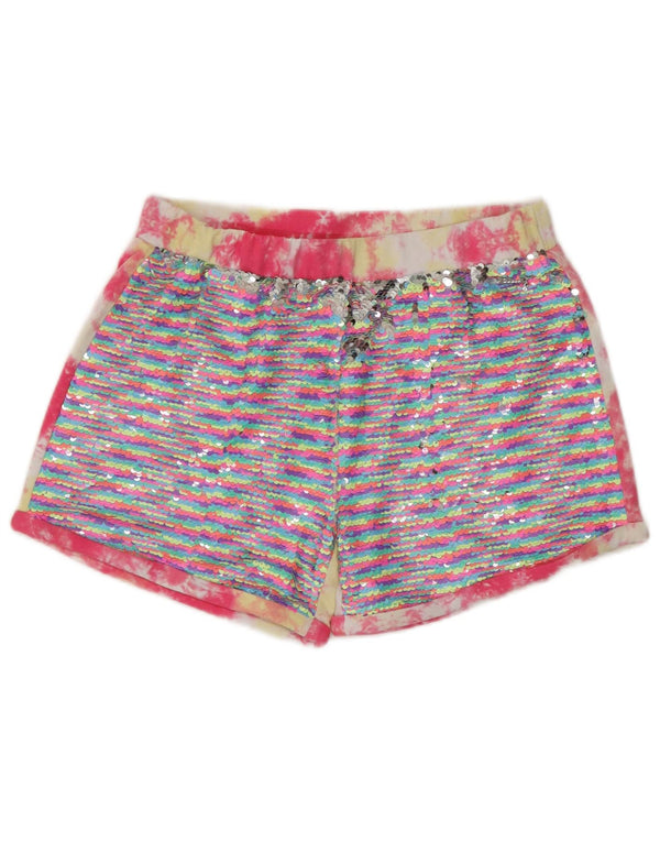 Guess Girls Sport Shorts 13-14 Years W28 L4 Multicoloured Tie Dye Cotton