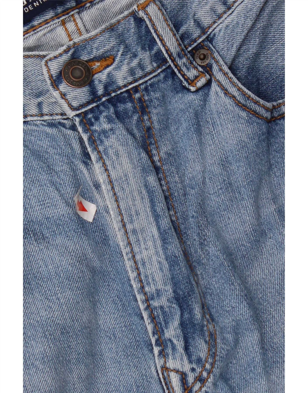 Gap Mens Straight Jeans W32 L30 Blue Cotton