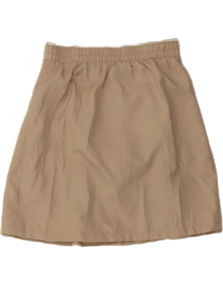 IZOD Girls A-Line Skirt 15-16 Years W26 Beige Polyester Vintage Izod and Second-Hand Izod from Messina Hembry 