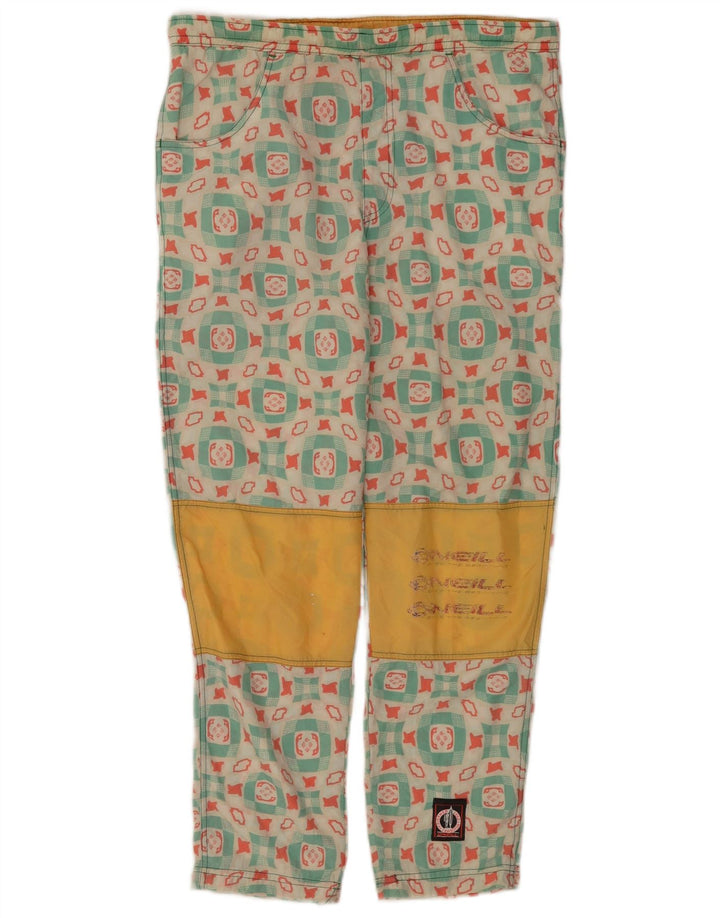 O'Neal Womens Graphic Cropped Trousers W30 L25 Multicoloured Geometric