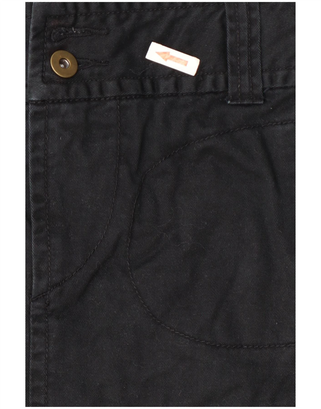 Benetton Womens Mini Cargo Skirt W28 Medium Navy Blue
