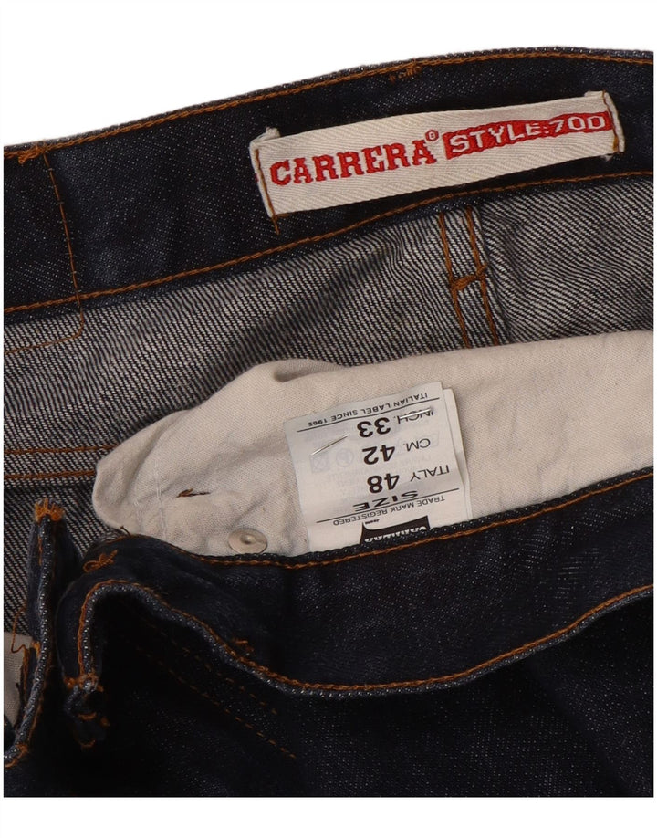 Carrera Mens 700 Straight Jeans W33 L35 Navy Blue