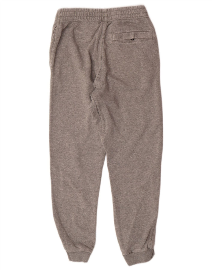 NIKE Mens Tracksuit Trousers Joggers Small Grey Flecked Cotton