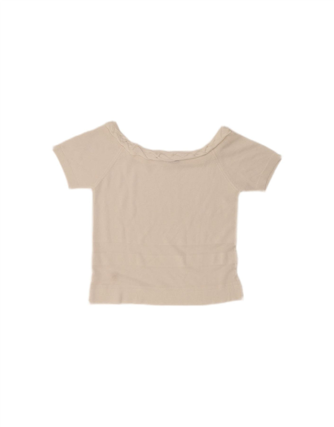 TRUSSARDI Womens Blouse Top UK 12 Medium White