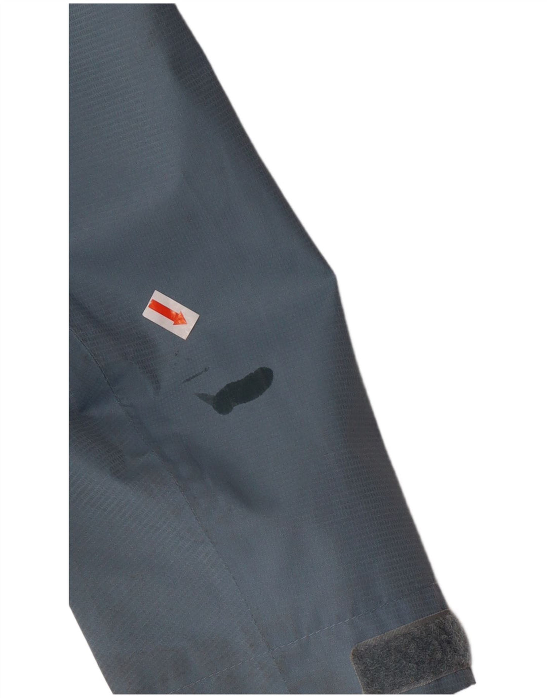 Adidas Womens Hooded Rain Jacket UK 14 Medium Blue Polyester