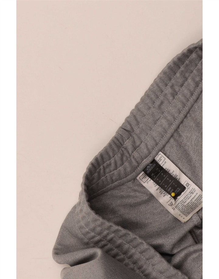 Adidas Womens Tracksuit Trousers Medium Grey Polyester