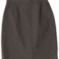 Vintage Womens High Waist Pencil Skirt IT 44 Medium W26 Grey Polyester