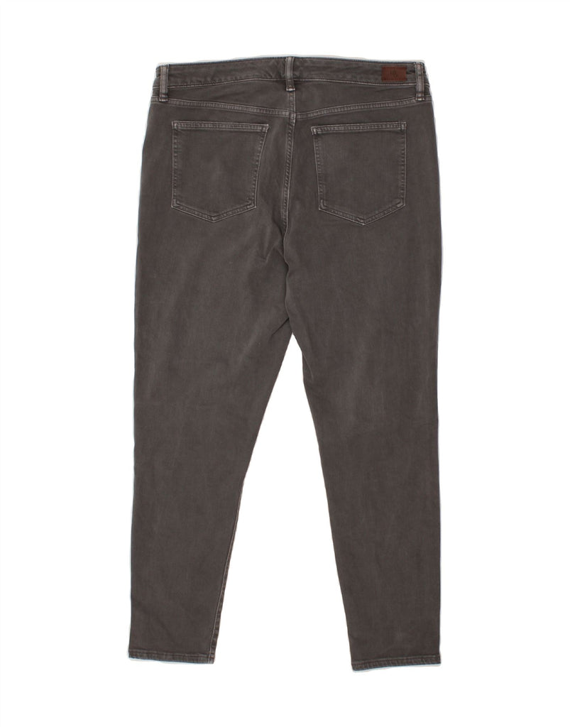 RALPH LAUREN Womens Skinny Jeans US 12 Large W34 L26 Grey Cotton Vintage Ralph Lauren and Second-Hand Ralph Lauren from Messina Hembry 