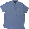 CHAPS Mens Polo Shirt Large Blue Cotton Vintage Chaps and Second-Hand Chaps from Messina Hembry 