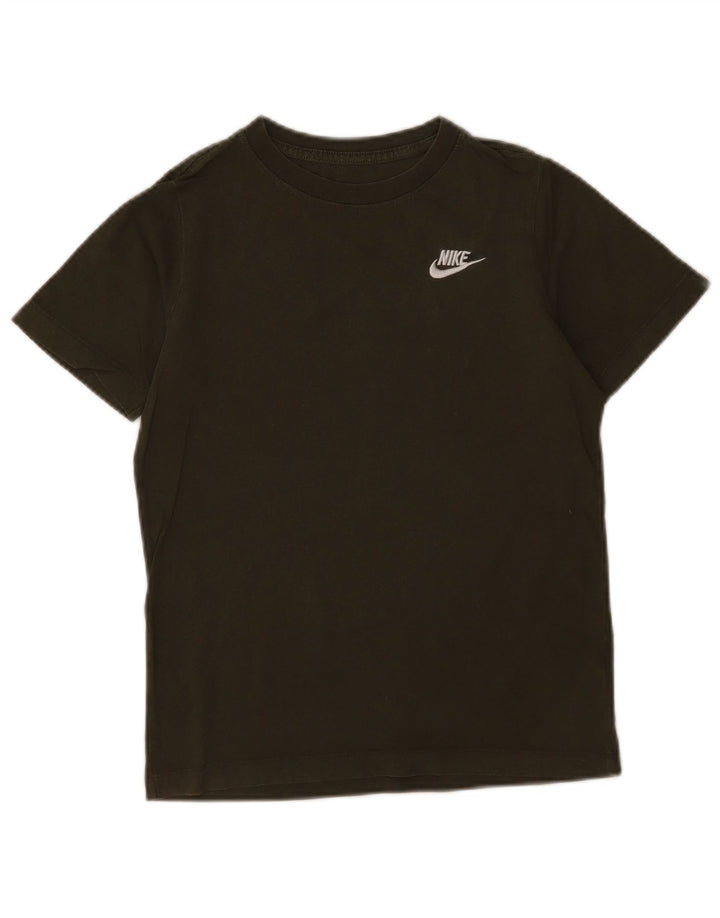 Nike Boys T-Shirt Top 10-11 Years Medium Khaki