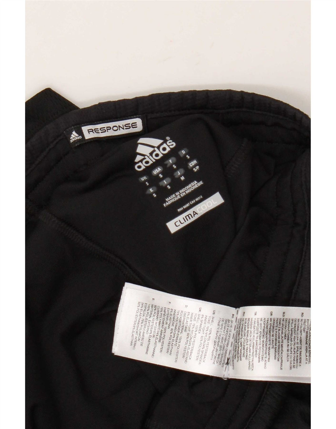 Adidas Mens Climacool Sport Shorts Small Black Polyester