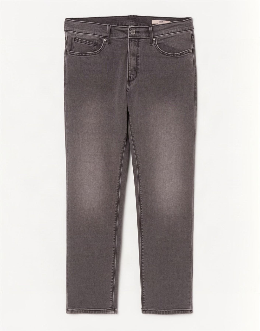 Marks & Spencer Mens Slim Jeans W34 L29 Grey Cotton