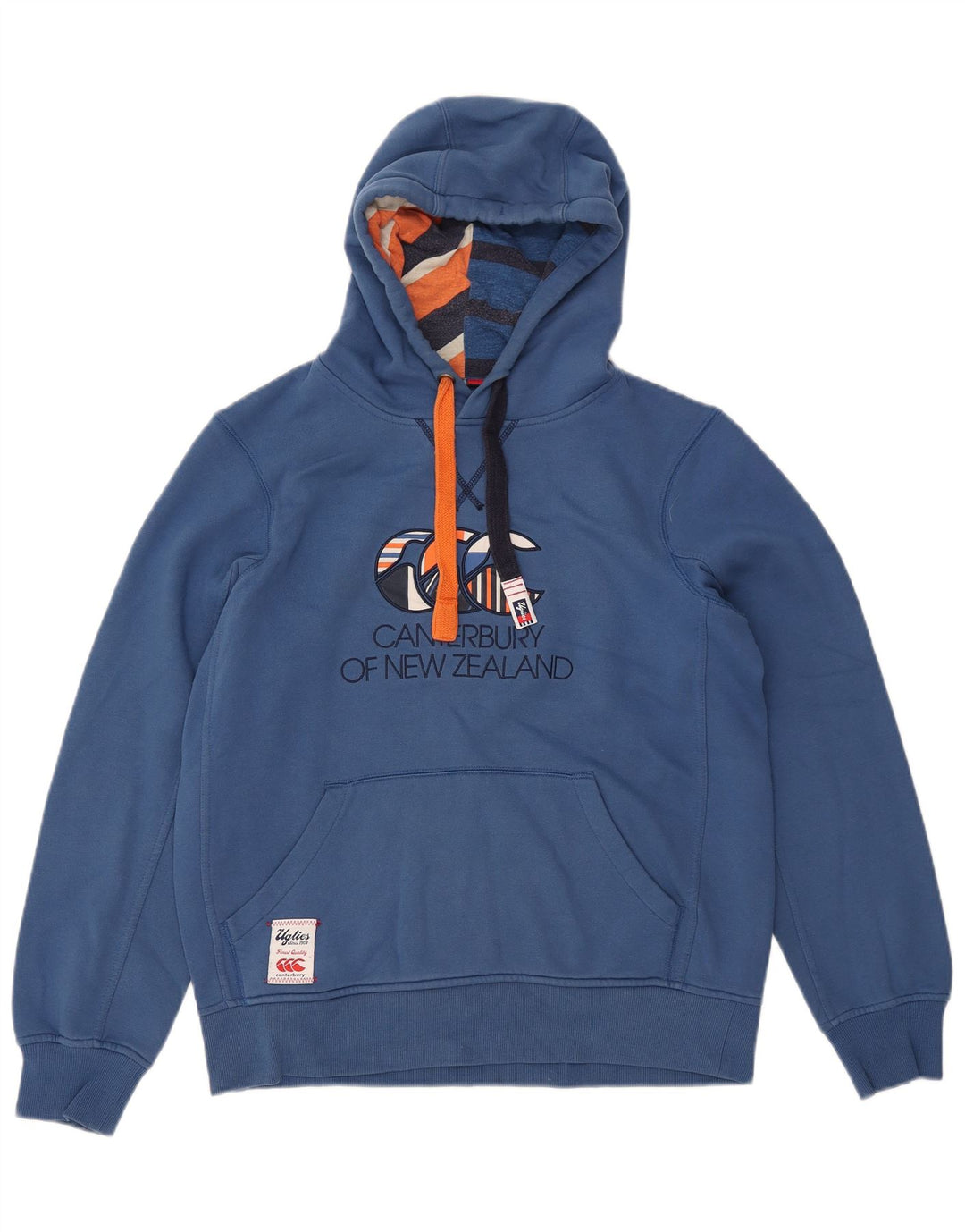 Canterbury Mens Uglies Graphic Hoodie Jumper Medium Blue