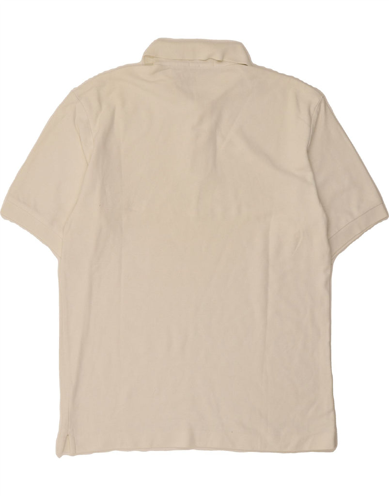 FILA Mens Polo Shirt IT 52 Large White Cotton Vintage Fila and Second-Hand Fila from Messina Hembry 