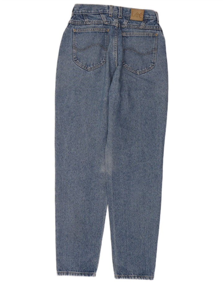 Lee Womens High Waist Tapered Jeans W28 L30 Blue