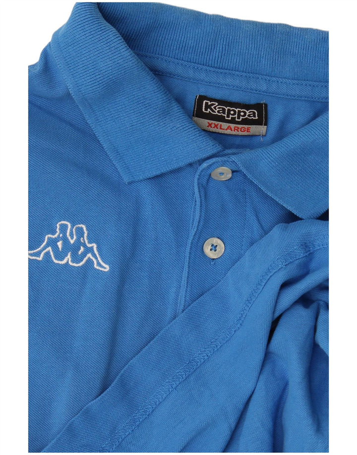 Kappa Mens Polo Shirt 2XL Blue