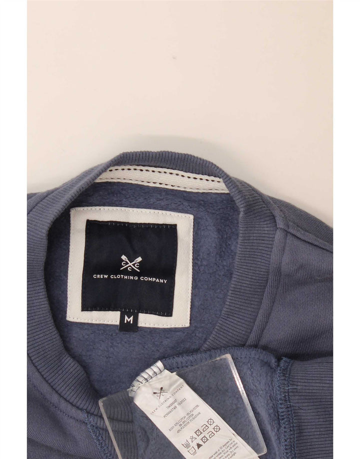 Crew Clothing Mens Sweatshirt Jumper Medium Blue Cotton