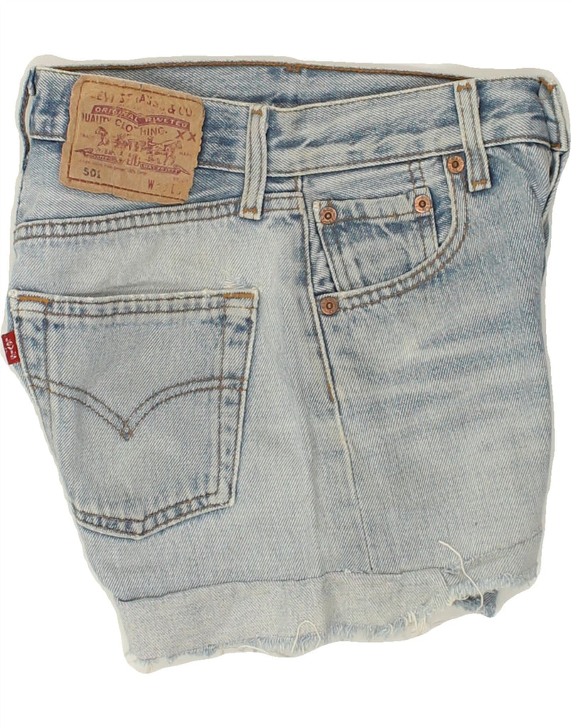 LEVI'S Womens 501 Denim Shorts W24 XS Blue | Vintage Levi's | Thrift | Second-Hand Levi's | Used Clothing | Messina Hembry 