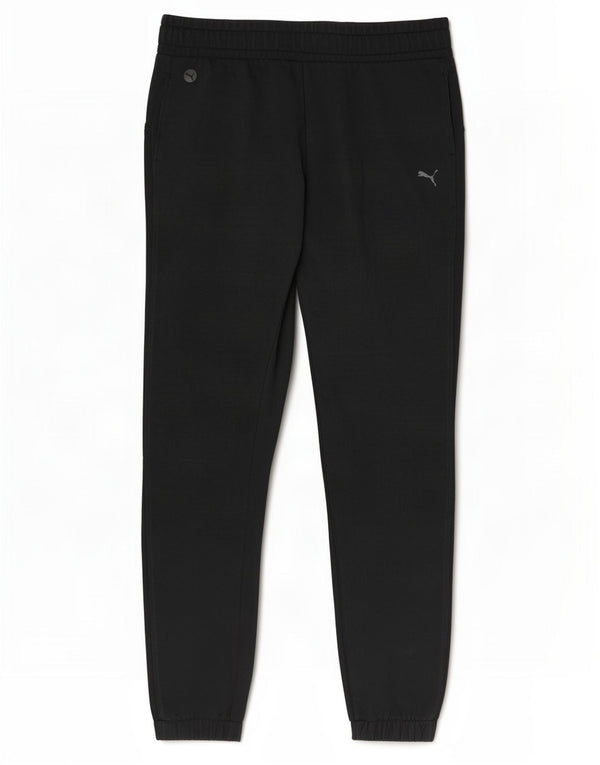 Puma Womens Tracksuit Trousers Joggers UK 16 Large Black Cotton