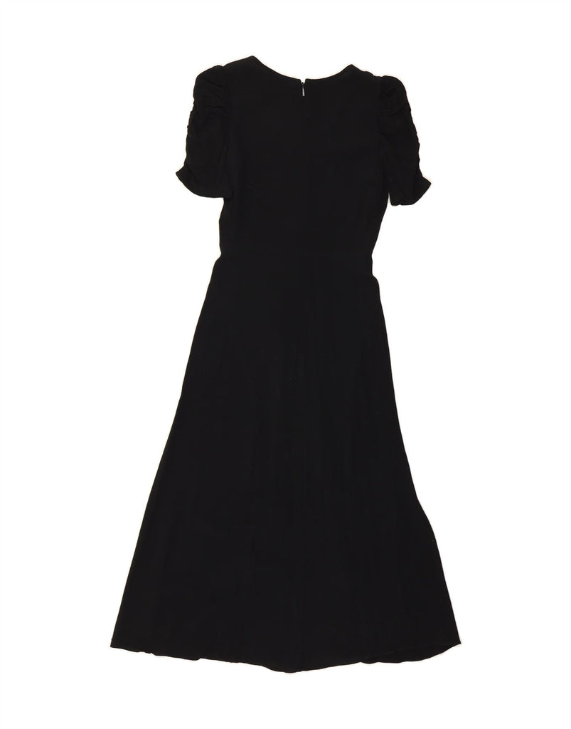 WHISTLES Womens Maxi Dress UK 6 XS Black Viscose Vintage Whistles and Second-Hand Whistles from Messina Hembry 
