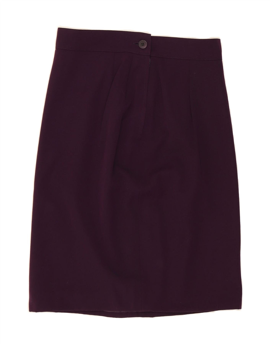 VINTAGE Womens Pencil Skirt US 8 Medium W28  Purple Wool Vintage Vintage and Second-Hand Vintage from Messina Hembry 