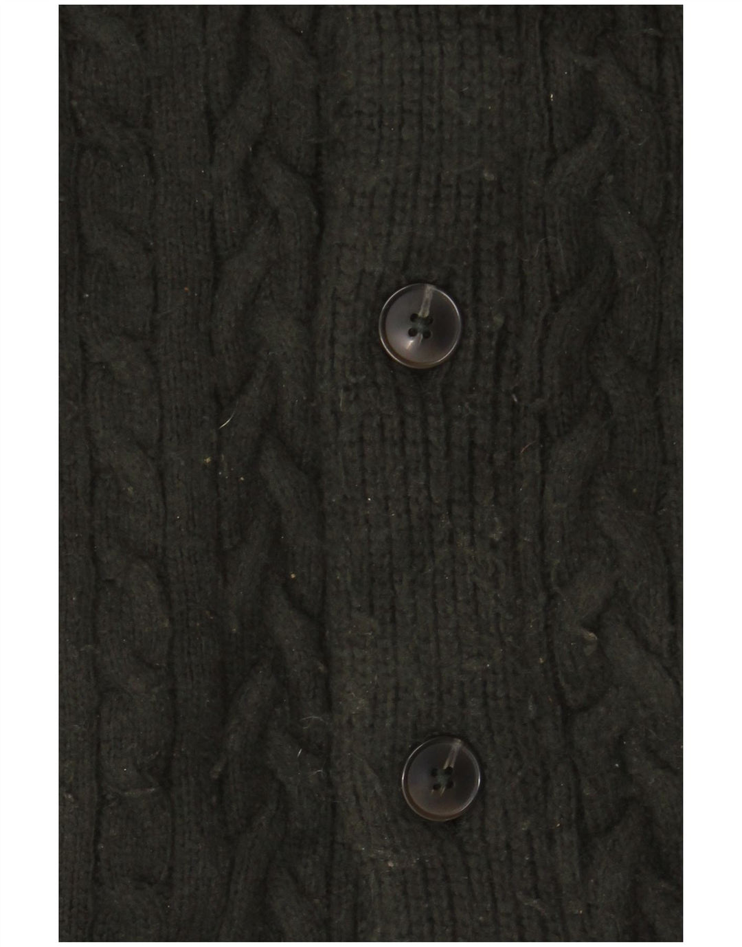 Marks & Spencer Mens Cardigan Sweater Medium Khaki Polyester