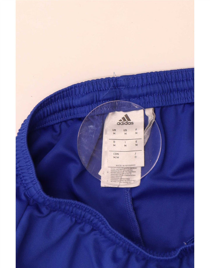 Adidas Mens Climalite Sport Shorts Medium Blue Polyester