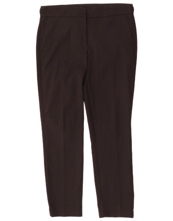 Zara Womens Slim Chino Trousers Large W30 L27 Black