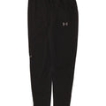 Under Armour Mens Tracksuit Trousers Small Black Polyester