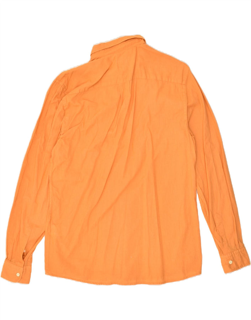 WRANGLER Mens Shirt Large Orange Cotton | Vintage Wrangler | Thrift | Second-Hand Wrangler | Used Clothing | Messina Hembry 