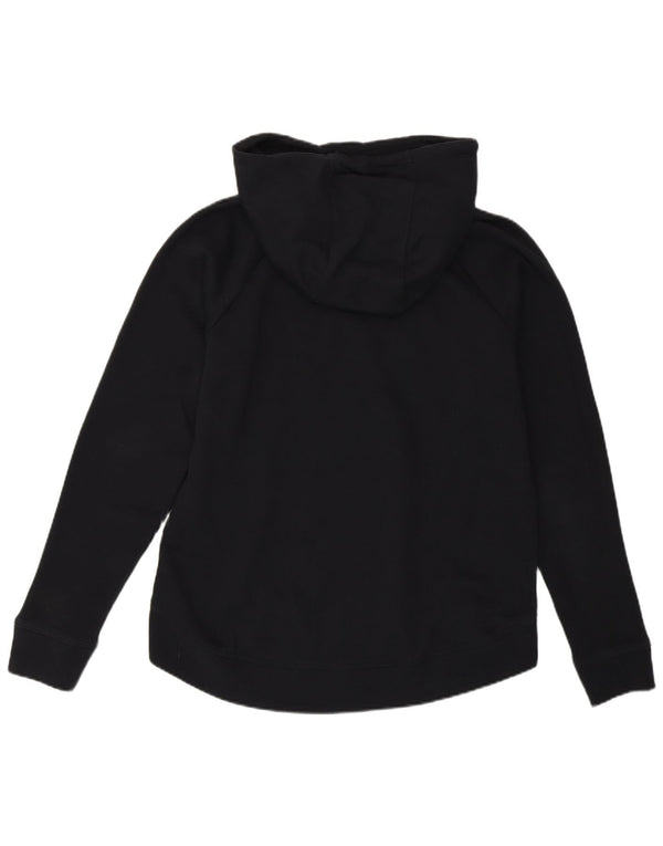 Under Armour Womens Graphic Oversized Hoodie Jumper UK 10 Small Black