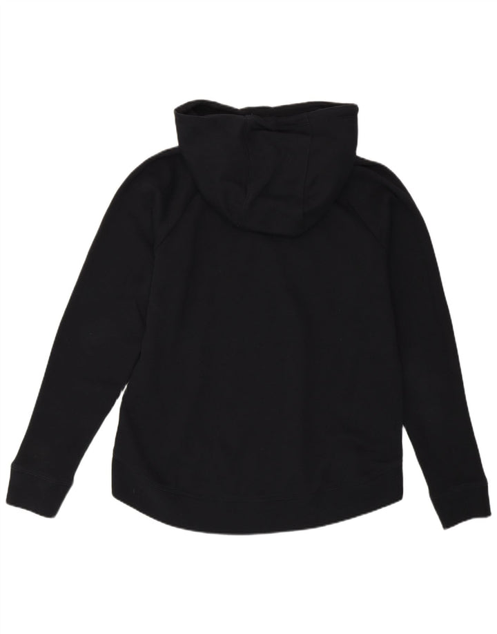 Under Armour Womens Graphic Oversized Hoodie Jumper UK 10 Small Black