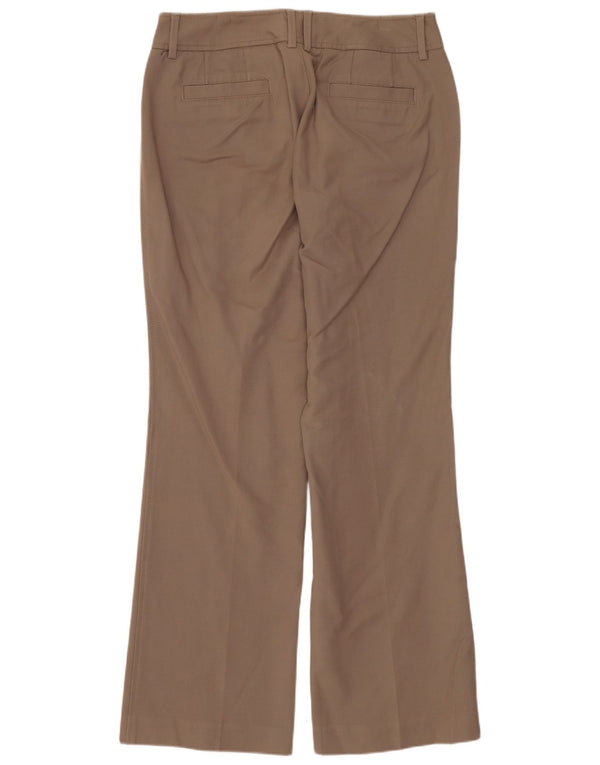 EDDIE BAUER Womens Blakely Fit Casual Trousers US 6 Medium W30 L30 Brown