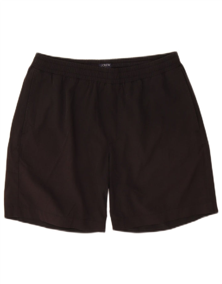 J. CREW Mens Sport Shorts Small  Black Polyester