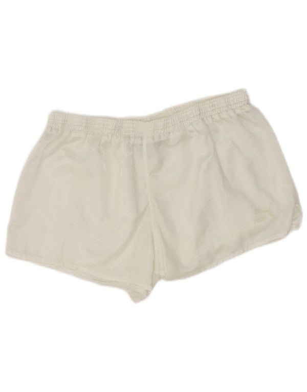Puma Mens Swimming Shorts Large  White Polyamide