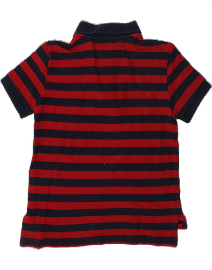 POLO RALPH LAUREN Boys Polo Shirt 4-5 Years Red Striped Cotton | Vintage Polo Ralph Lauren | Thrift | Second-Hand Polo Ralph Lauren | Used Clothing | Messina Hembry 