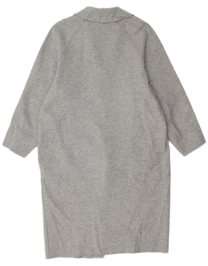 Cos Womens Jersey Overcoat UK 10 Small Grey Wool