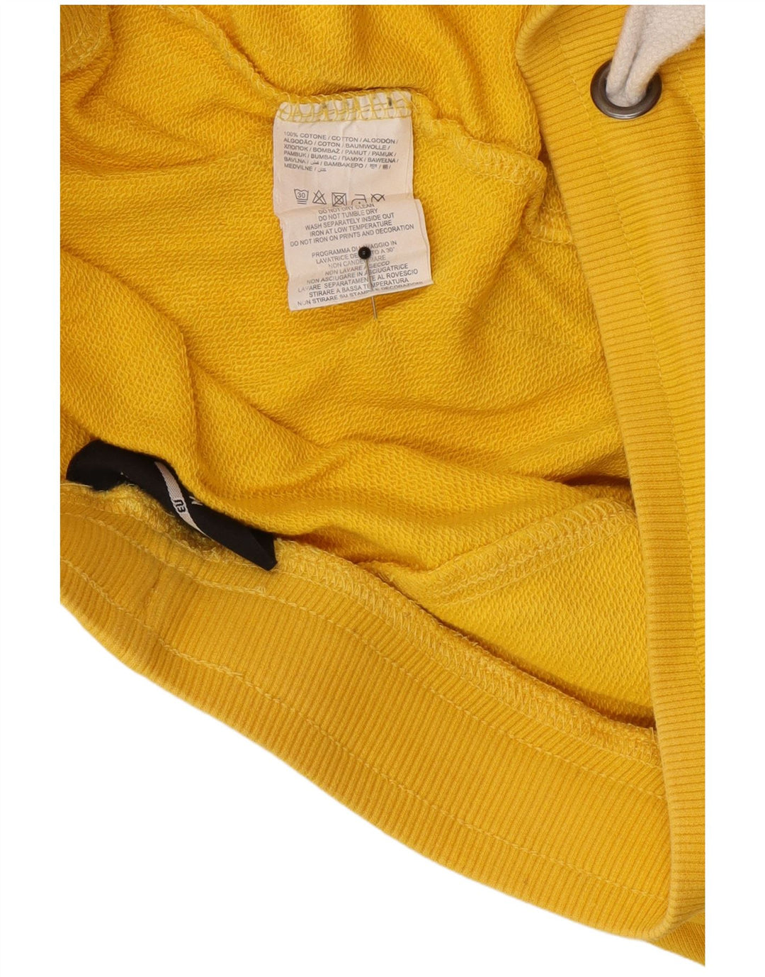 Lotto Mens Graphic Sport Shorts Medium  Yellow Cotton