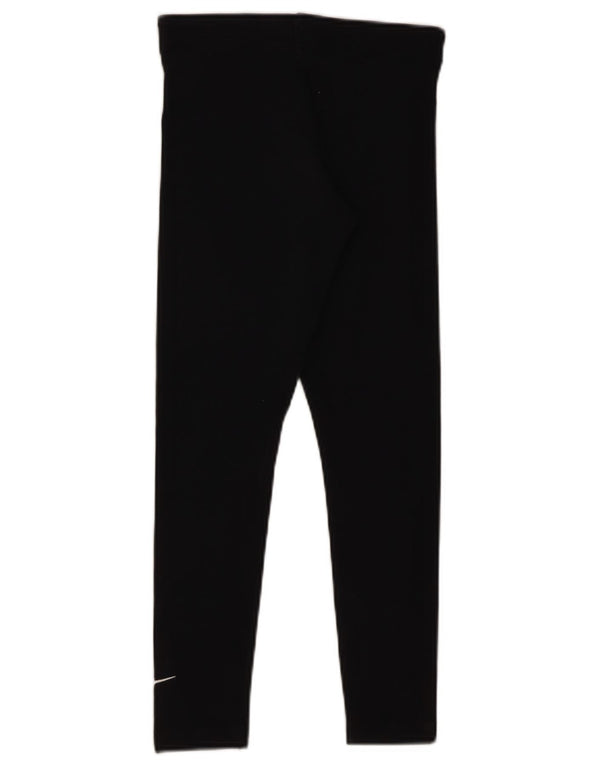 Nike Girls Leggings 10-11 Years Medium Black