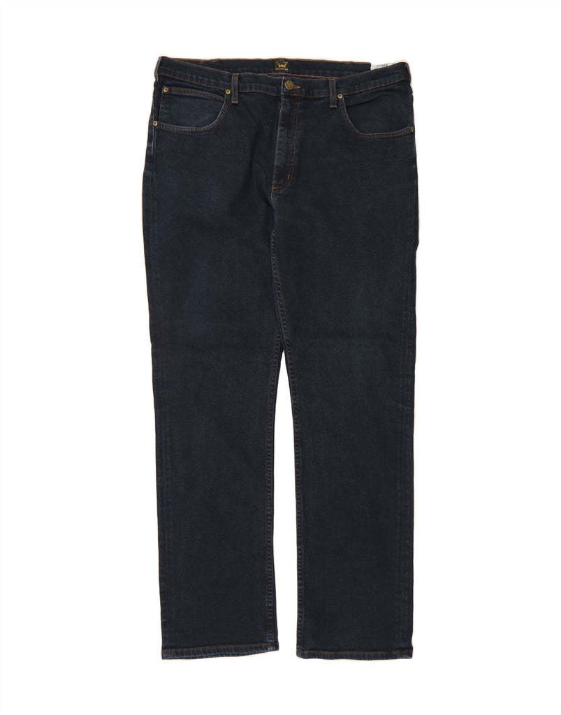 LEE Mens Brooklyn Straight Jeans W40 L34 Blue Cotton Vintage Lee and Second-Hand Lee from Messina Hembry 